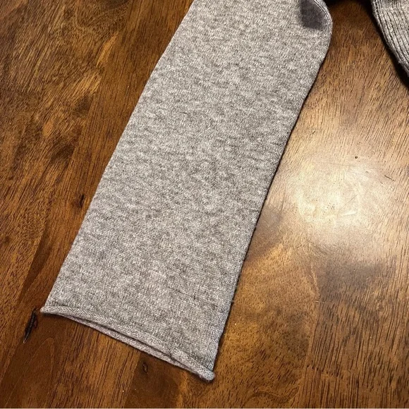 Anthropologie Fresnel Pullover Nautical Buttoned Sweater Size XS Gray - Picture 11 of 16